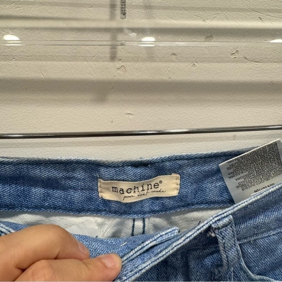 Machine Desert aprint Jean Shorts Light Wash Size 5 Ragstock - Picture 4 of 8